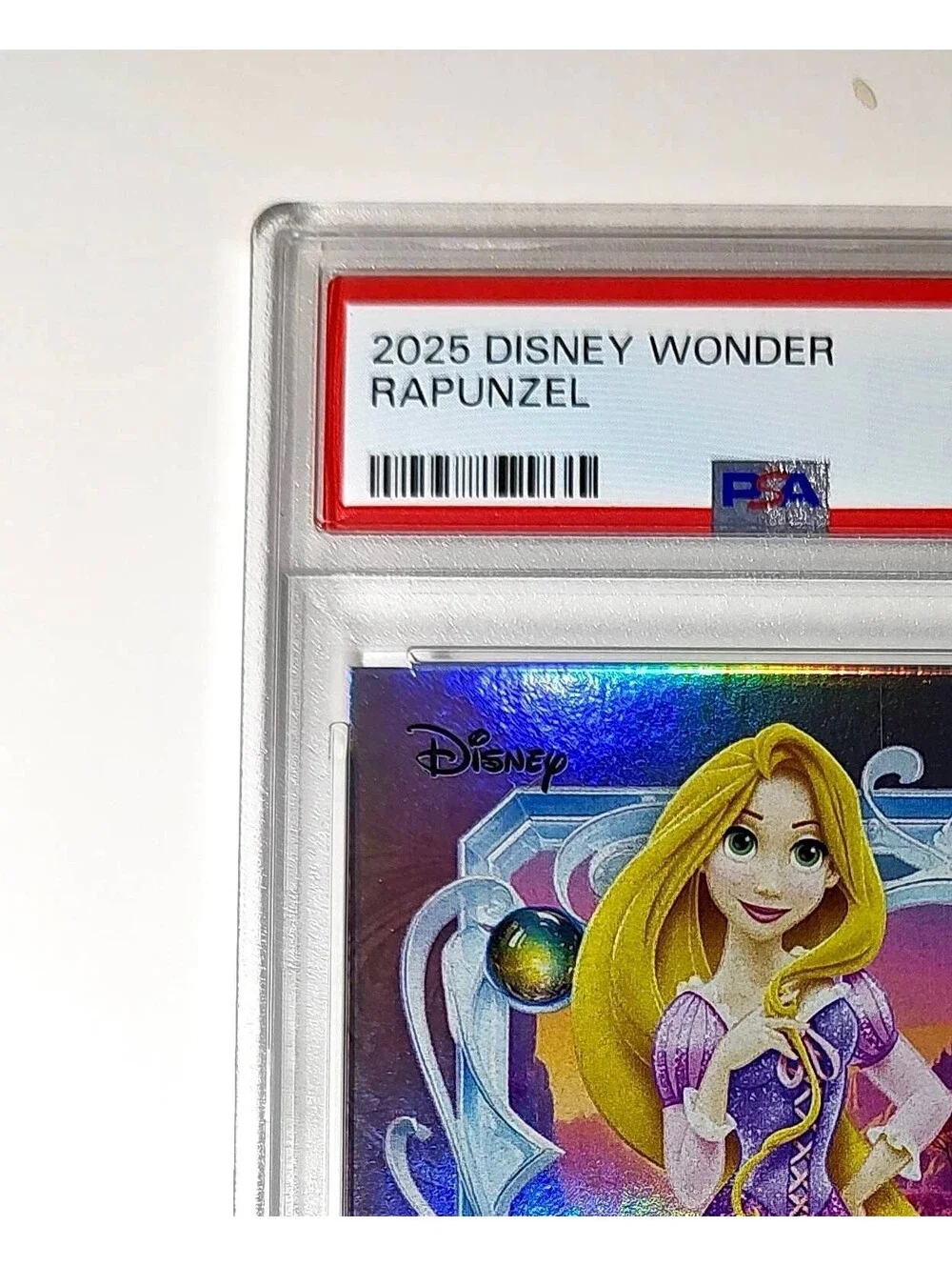 Rapunzel 2025 Topps Disney Cartoon Princess #160 Card Tangled PSA 9 MT